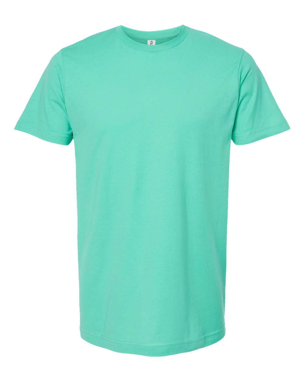 Men's Fine Jersey T-Shirt - Front - B10259222 - Mint