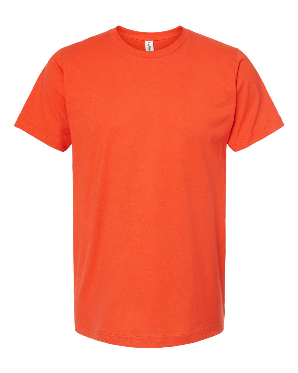 Men's Fine Jersey T-Shirt - Front - B10259262 - Orange