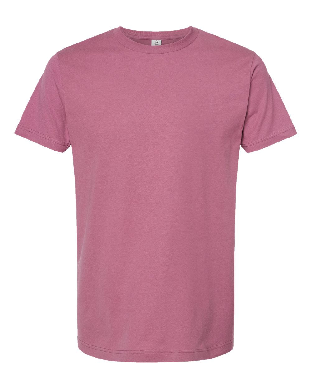 Men's Fine Jersey T-Shirt - Front - B10259302 - Cassis