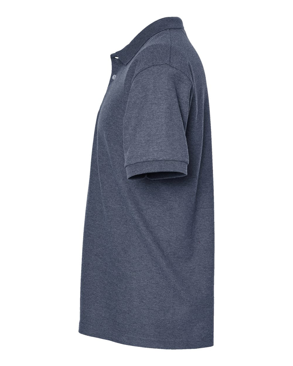 Men's 50/50 Sport Pique Polo - DirectSide - B10559103 - Heather Navy