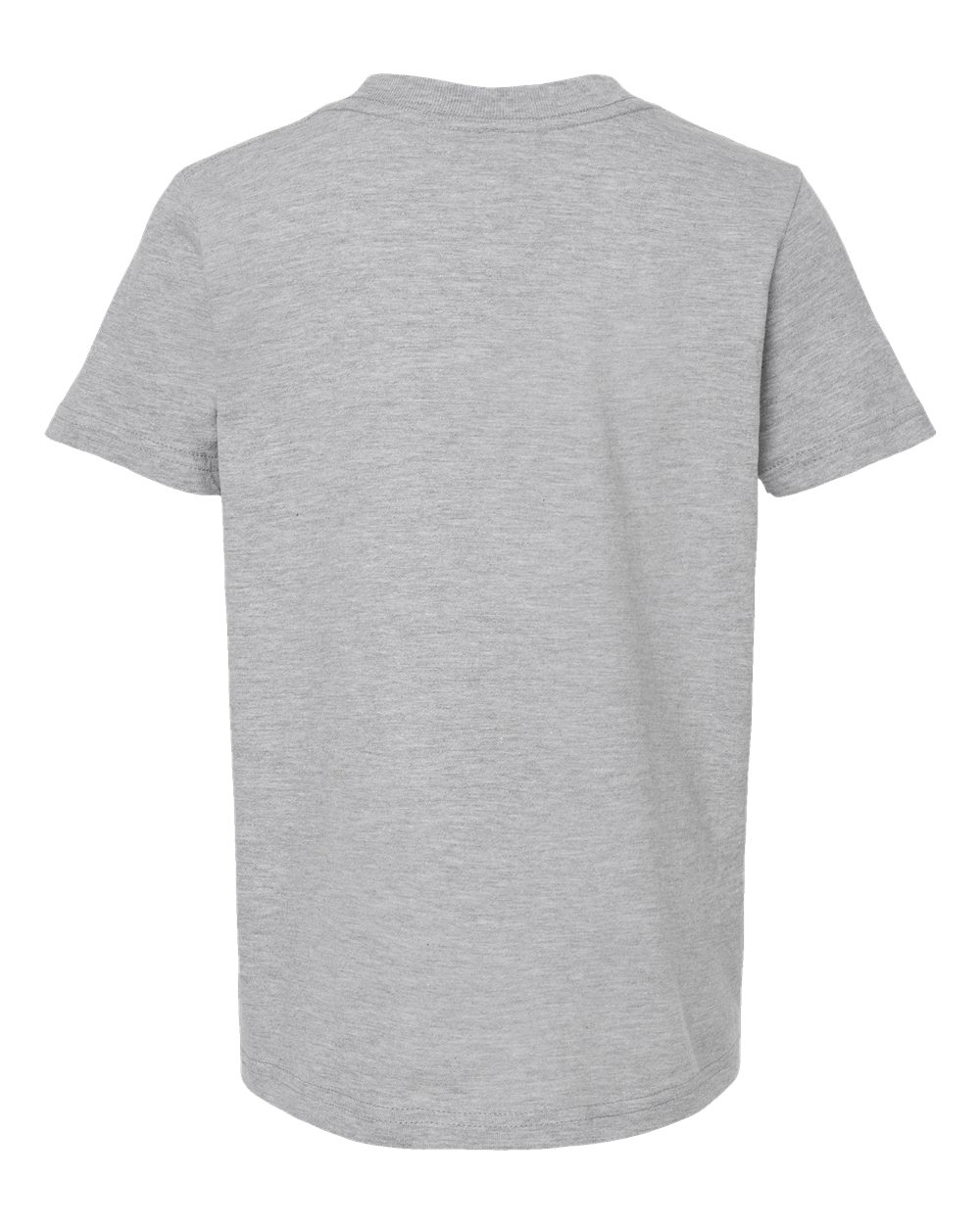 Youth Fine Jersey T-Shirt - Back - B20459102 - Heather Grey