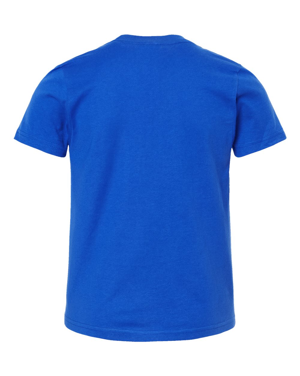 Youth Fine Jersey T-Shirt - Back - B20459132 - Royal