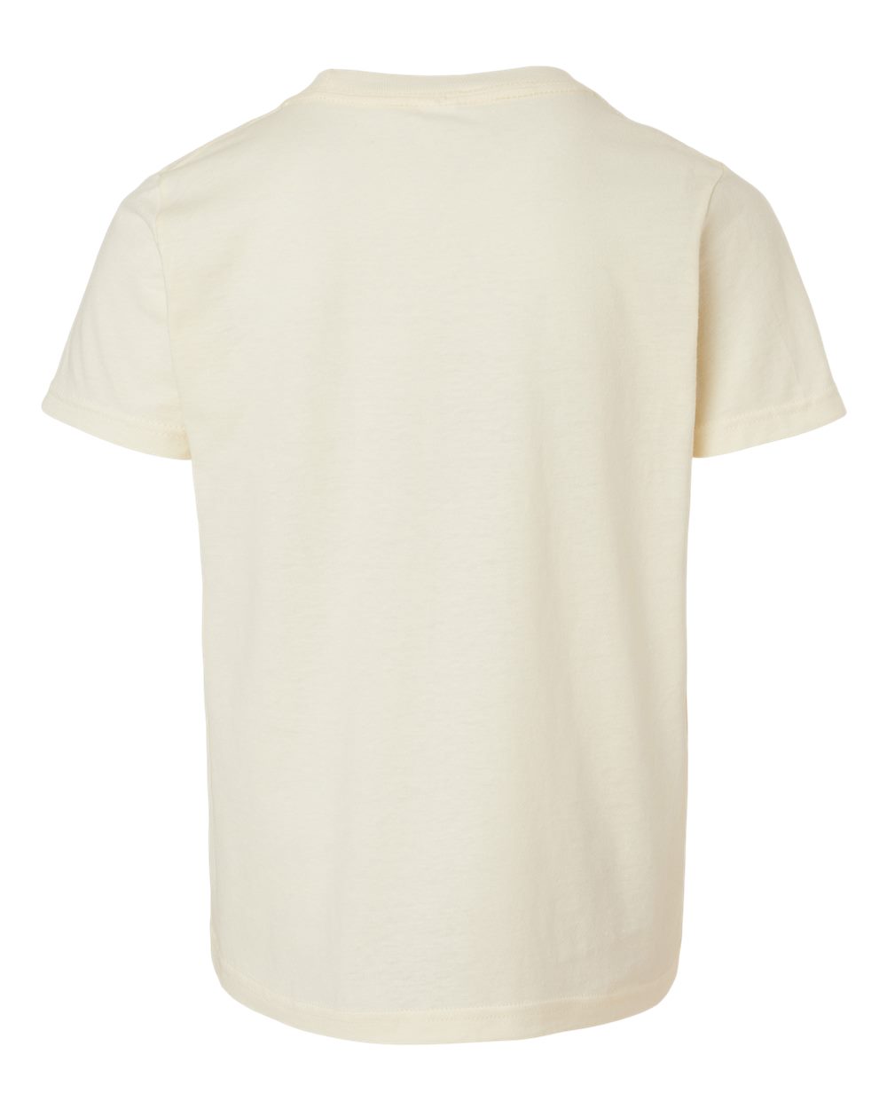 Youth Fine Jersey T-Shirt - Back - B20459242 - Natural