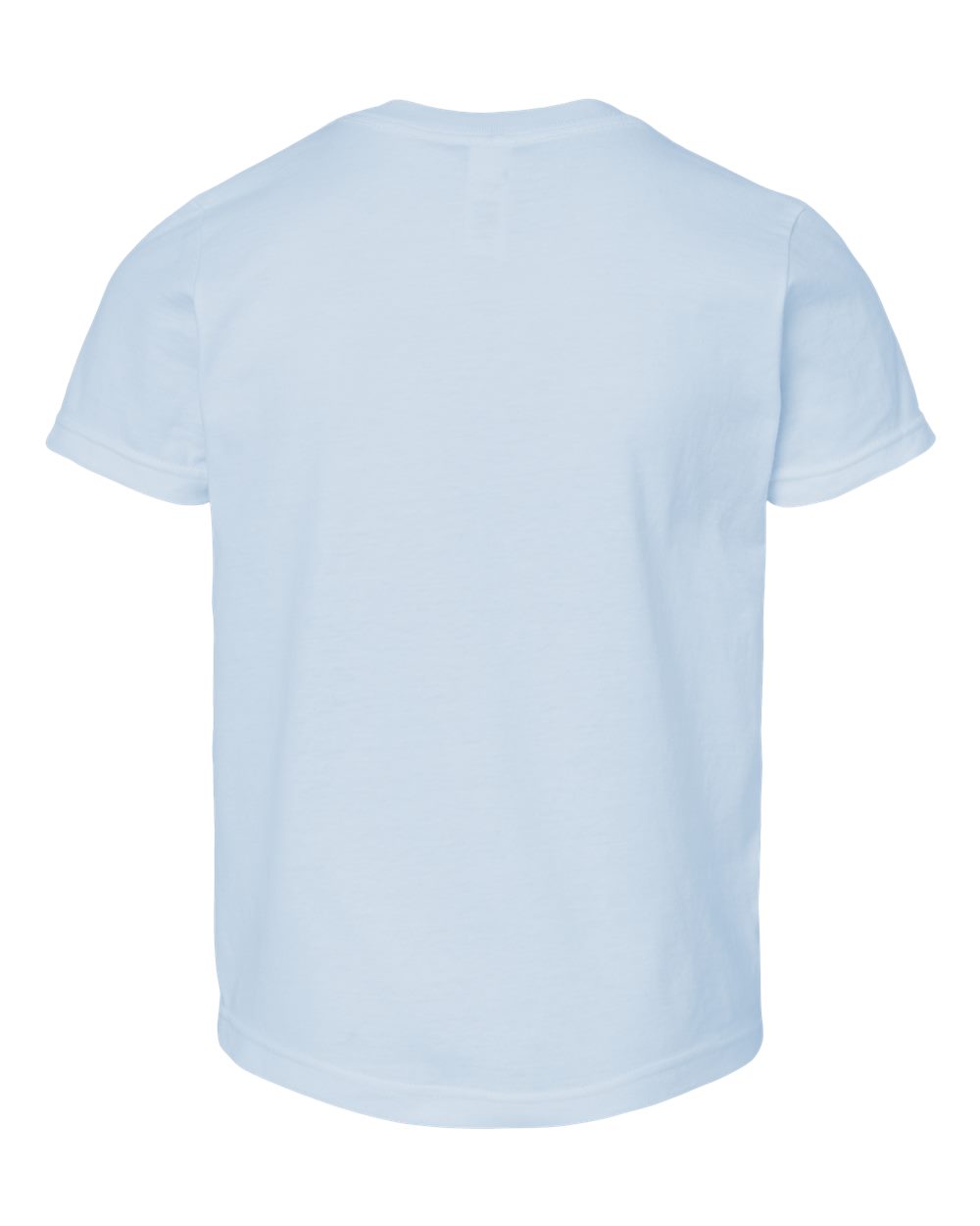 Youth Fine Jersey T-Shirt - Back - B20459262 - Baby Blue