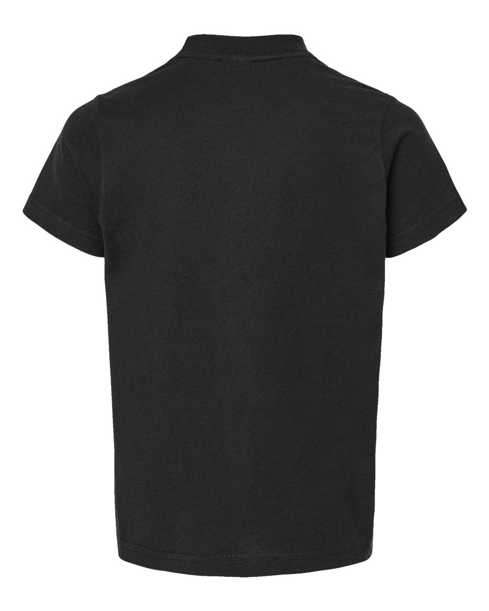 Youth Fine Jersey T-Shirt - Back - B20459502 - Black