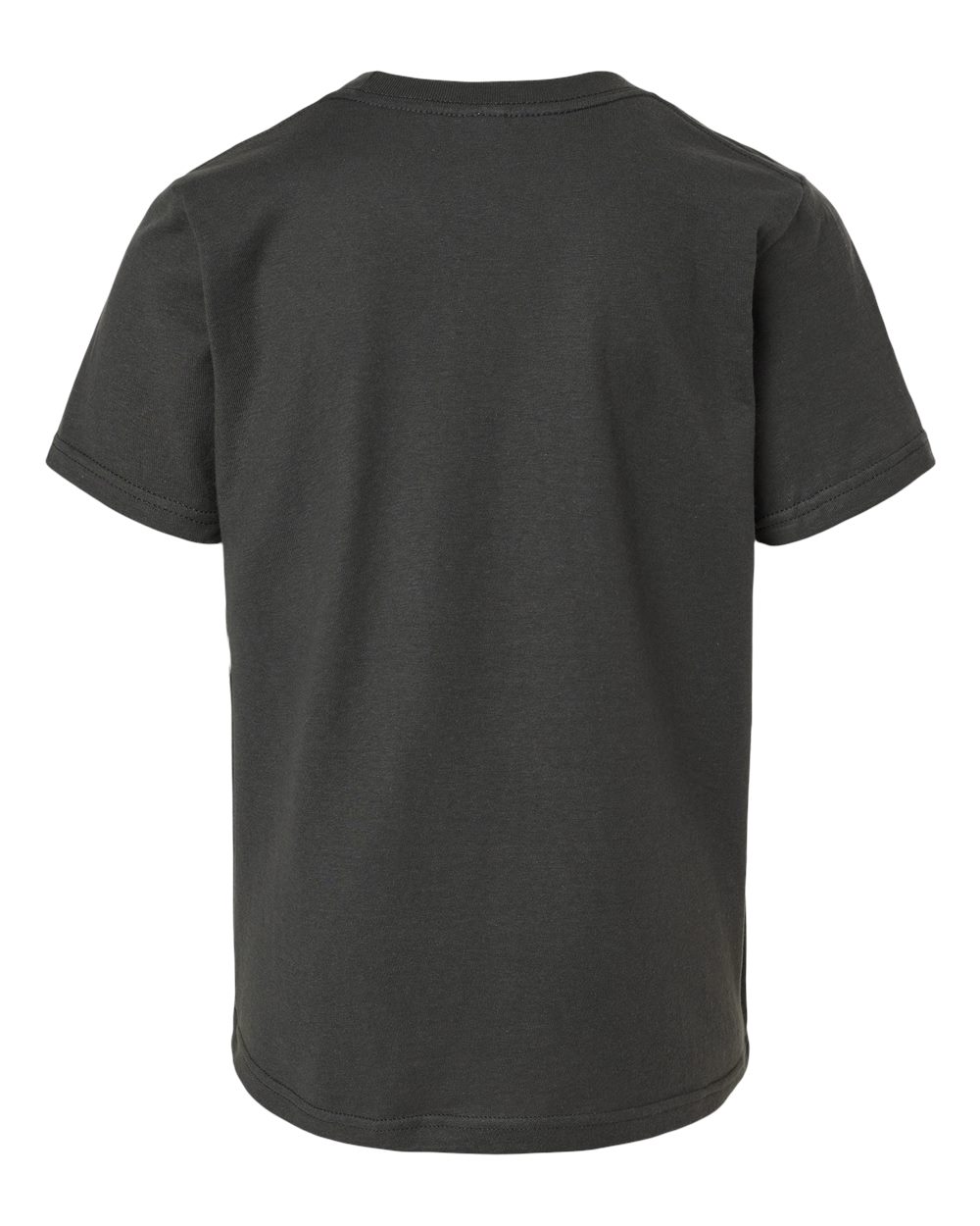 Youth Fine Jersey T-Shirt - Back - B20459582 - Charcoal