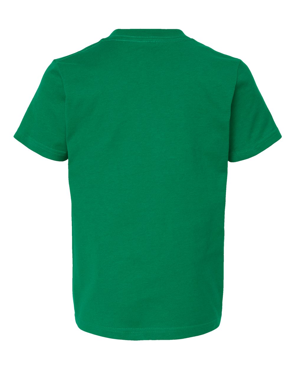 Youth Fine Jersey T-Shirt - Back - B20459602 - Kelly Green