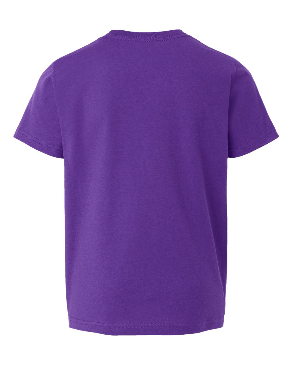Youth Fine Jersey T-Shirt - Back - B20459642 - Purple