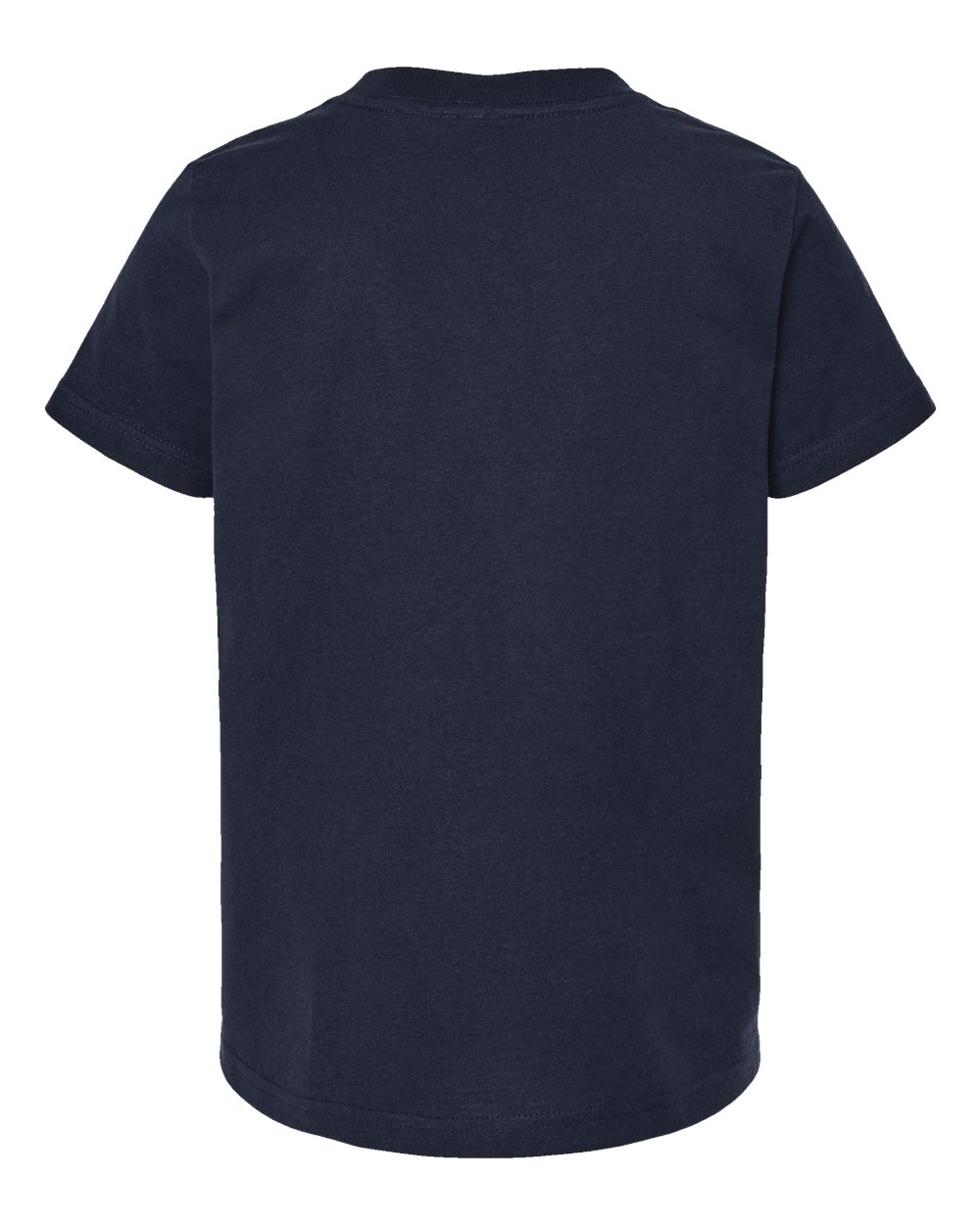 Youth Fine Jersey T-Shirt - Back - B20459652 - Navy