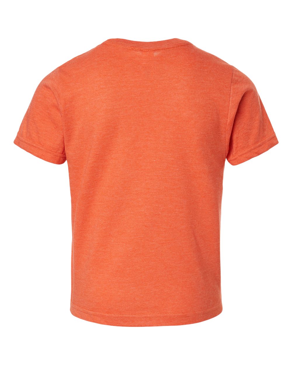 Youth Fine Jersey T-Shirt - Back - B20459662 - Heather Orange