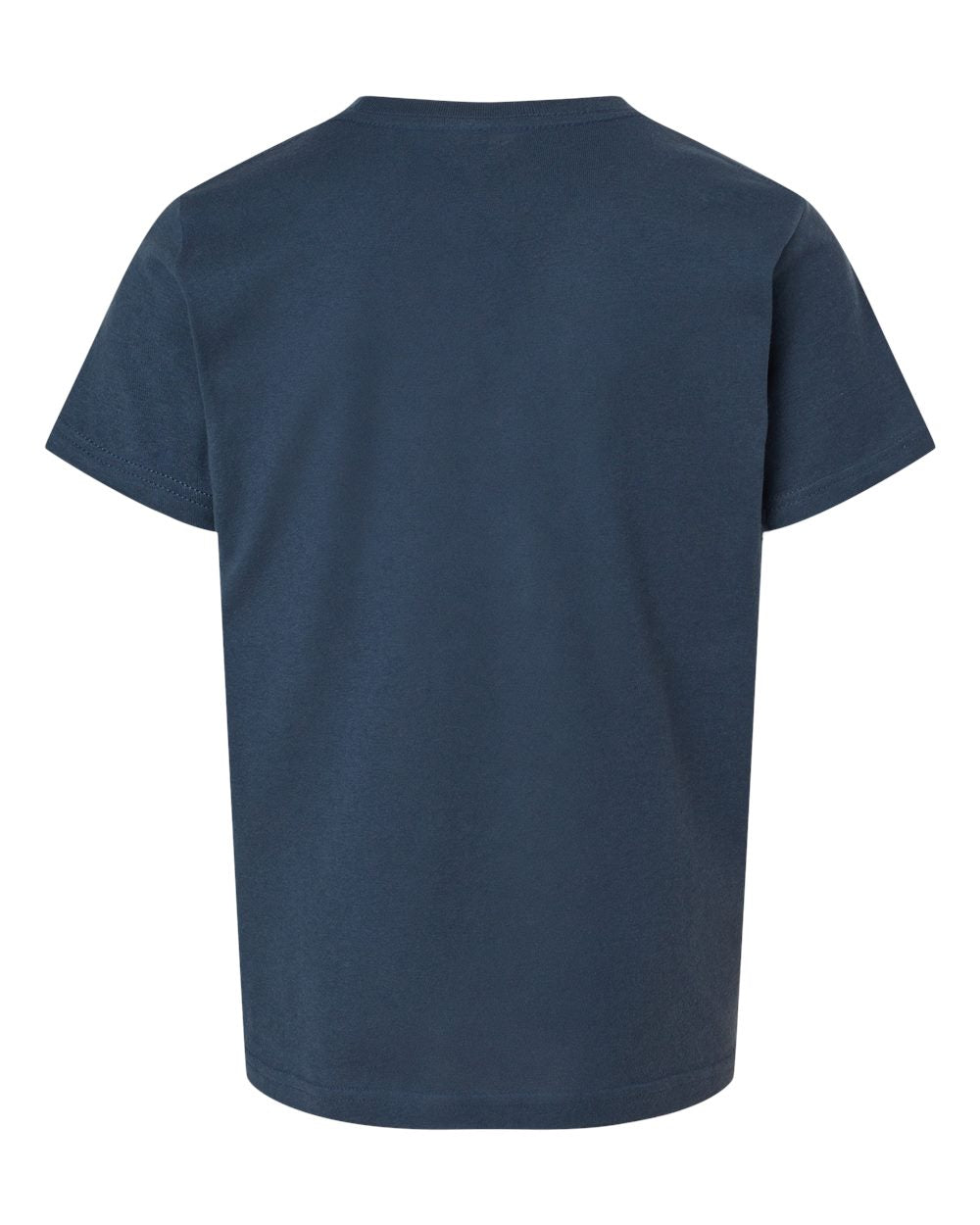 Youth Fine Jersey T-Shirt - Back - B20459682 - Indigo