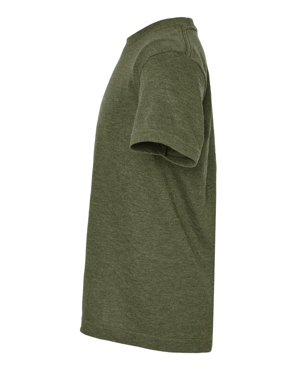 Youth Fine Jersey T-Shirt - DirectSide - B20459062 - Heather Military Green