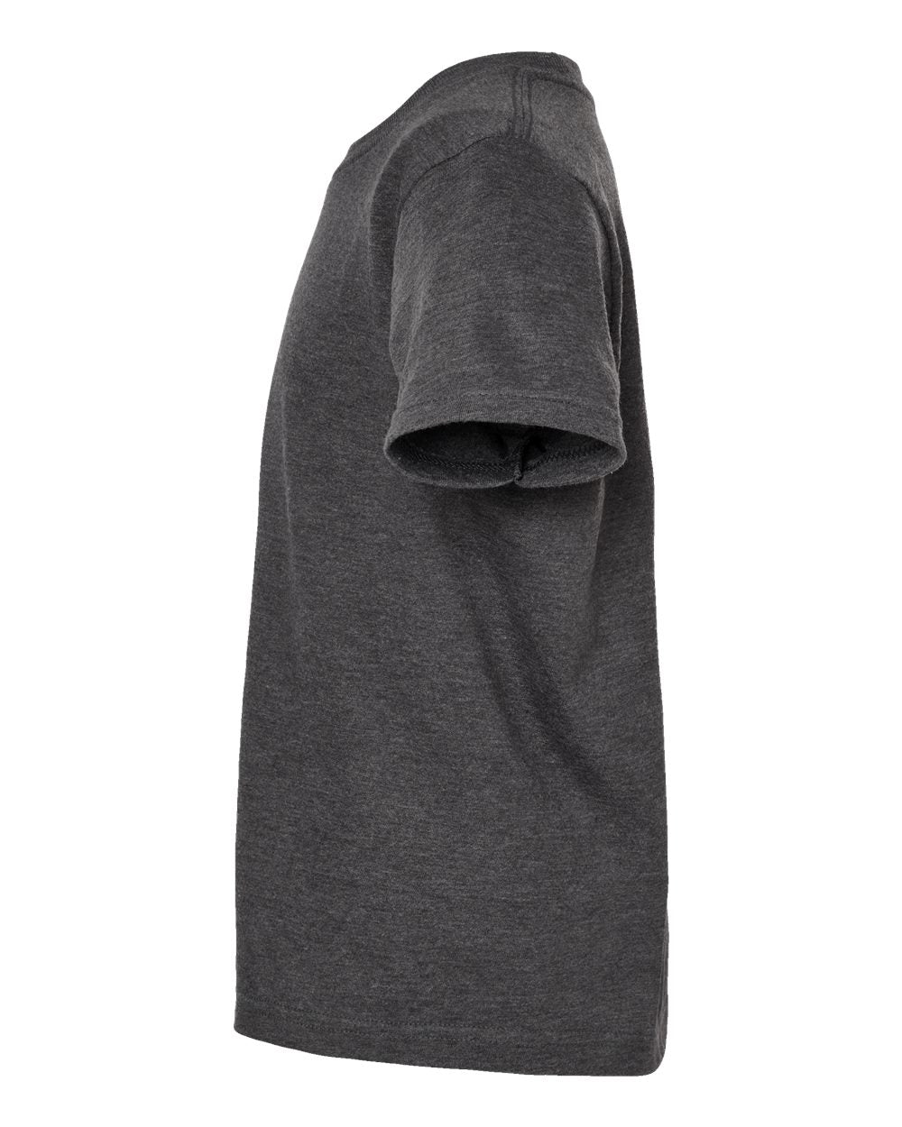 Youth Fine Jersey T-Shirt - DirectSide - B20459092 - Heather Charcoal