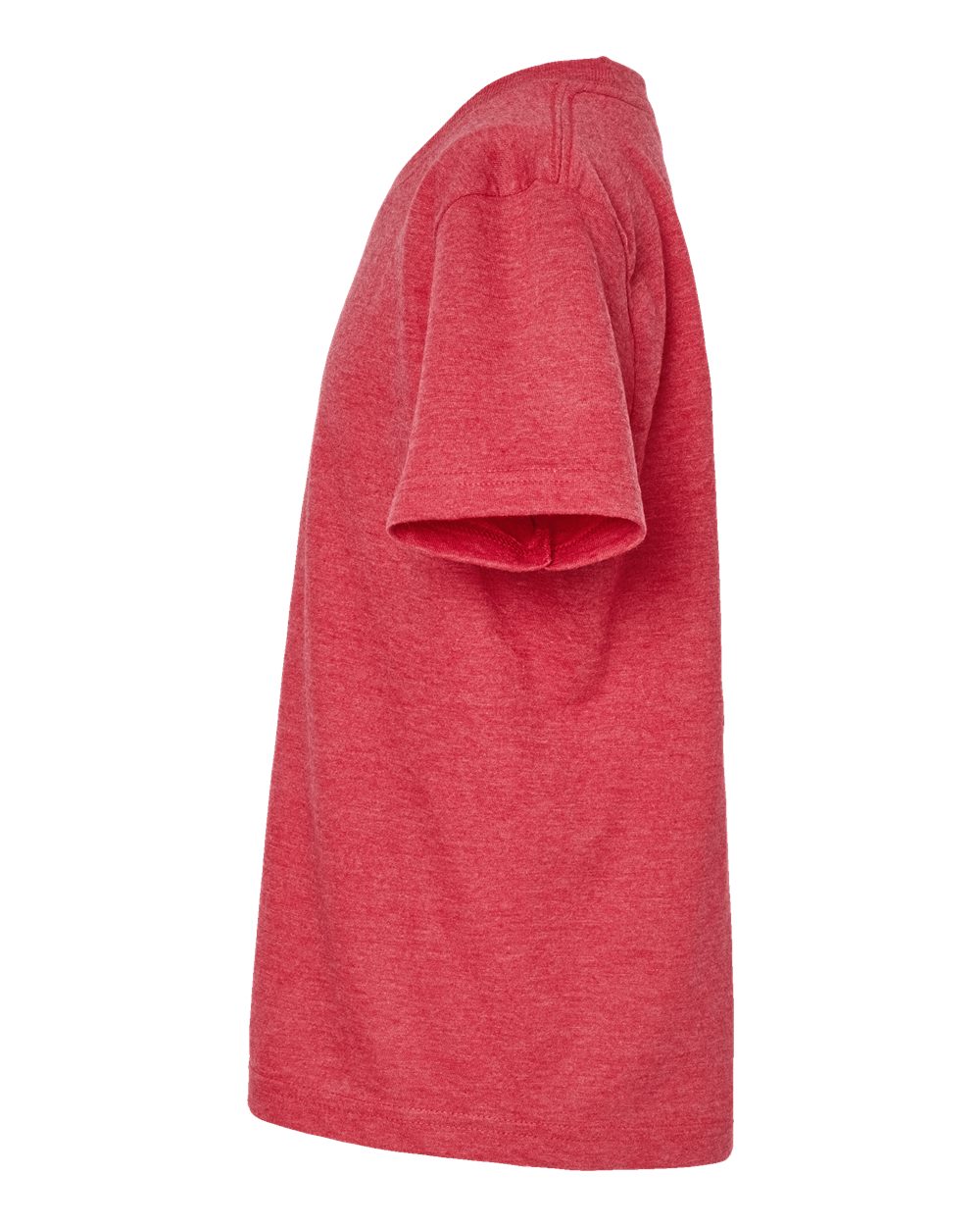 Youth Fine Jersey T-Shirt - DirectSide - B20459702 - Heather Red