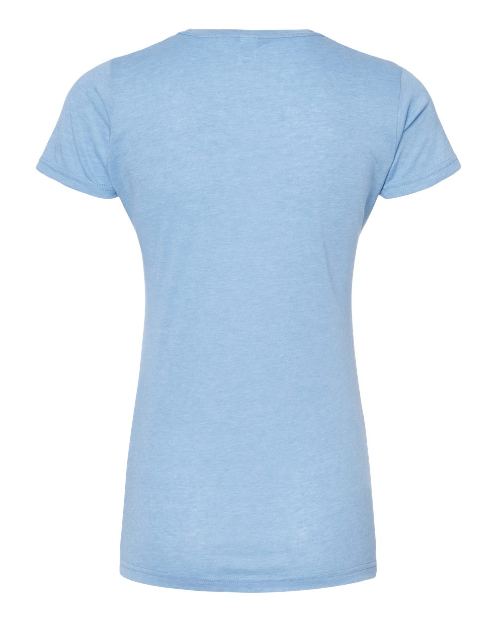 Women's Poly-Rich T-Shirt - Back - B20559252 - Heather Athletic Blue
