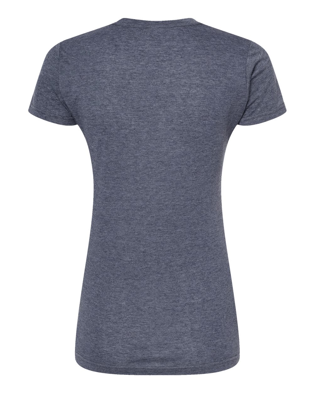 Women's Poly-Rich T-Shirt - Back - B20559652 - Heather Navy