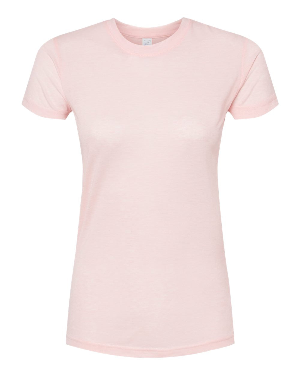 Women's Poly-Rich T-Shirt - Front - B20559112 - Heather Pink