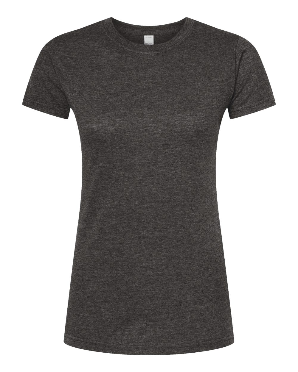 Women's Poly-Rich T-Shirt - Front - B20559592 - Heather Graphite
