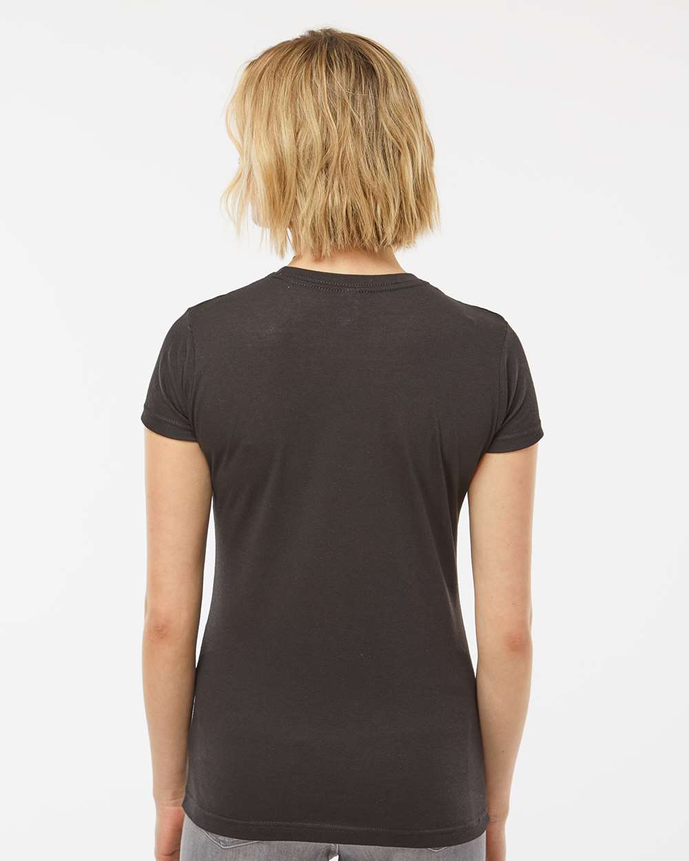 Women's Poly-Rich T-Shirt - OnModelBack - B20559502 - Black