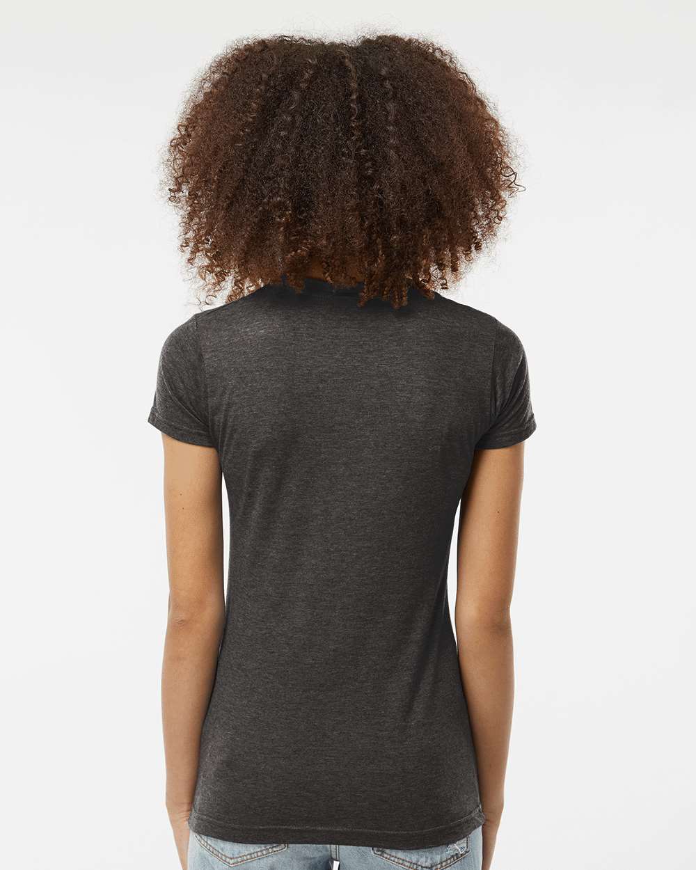 Women's Poly-Rich T-Shirt - OnModelBack - B20559592 - Heather Graphite