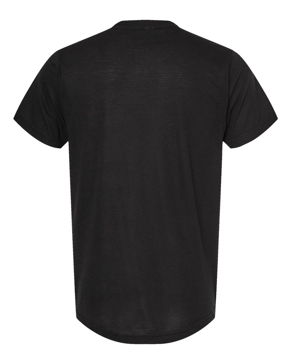 Men's Tri-Blend T-Shirt - Back - B30659502 - Solid Black Tri Blend