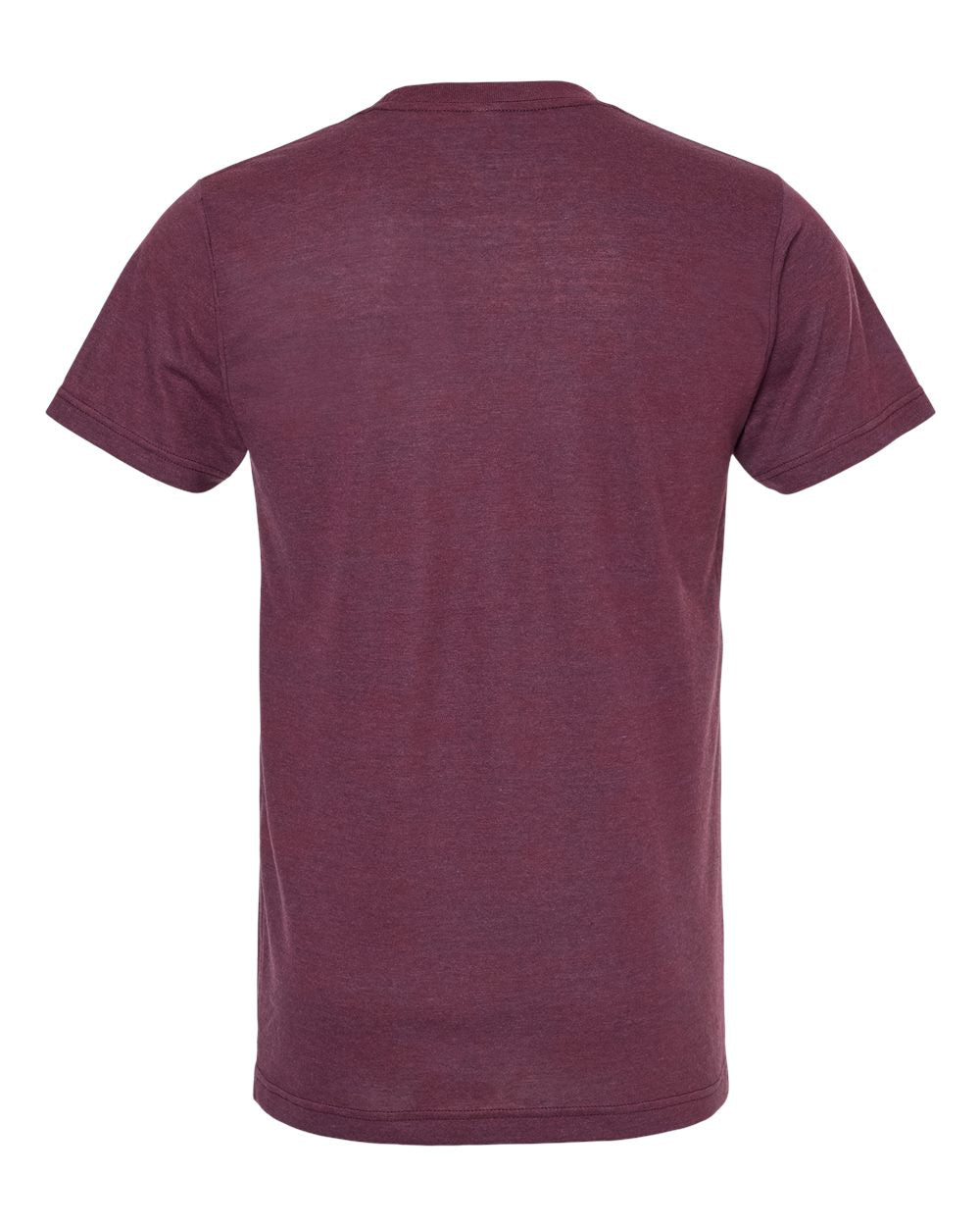 Men's Tri-Blend T-Shirt - Back - B30659532 - Berry Tri Blend