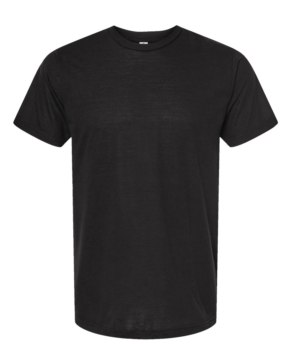Men's Tri-Blend T-Shirt - Front - B30659502 - Solid Black Tri Blend