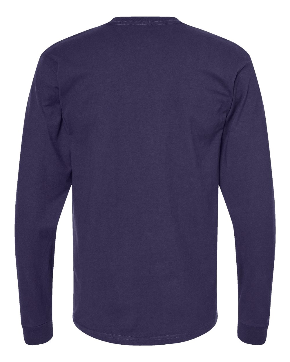 Unisex Heavyweight Jersey Long Sleeve T-Shirt - Back - B31059673 - Inked India