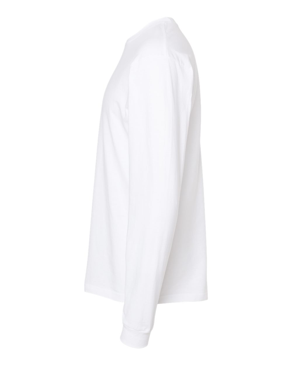 Unisex Heavyweight Jersey Long Sleeve T-Shirt - DirectSide - B31059003 - White
