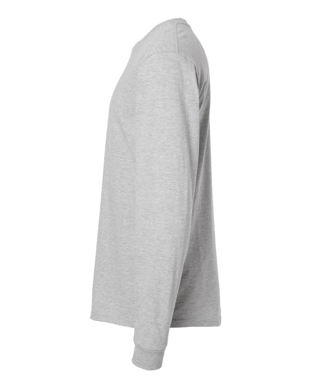 Unisex Heavyweight Jersey Long Sleeve T-Shirt - DirectSide - B31059102 - Heather Grey