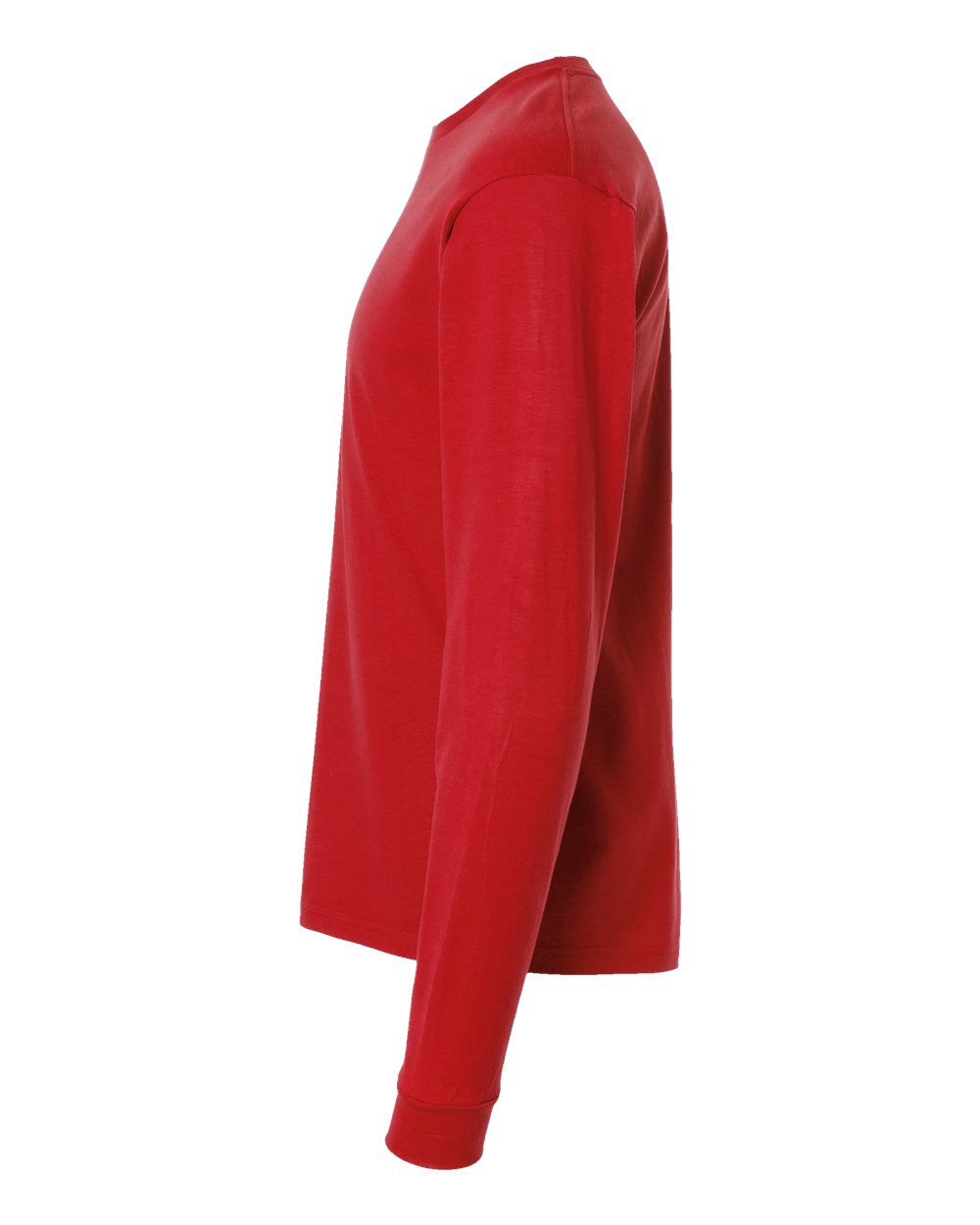Unisex Heavyweight Jersey Long Sleeve T-Shirt - DirectSide - B31059123 - Red