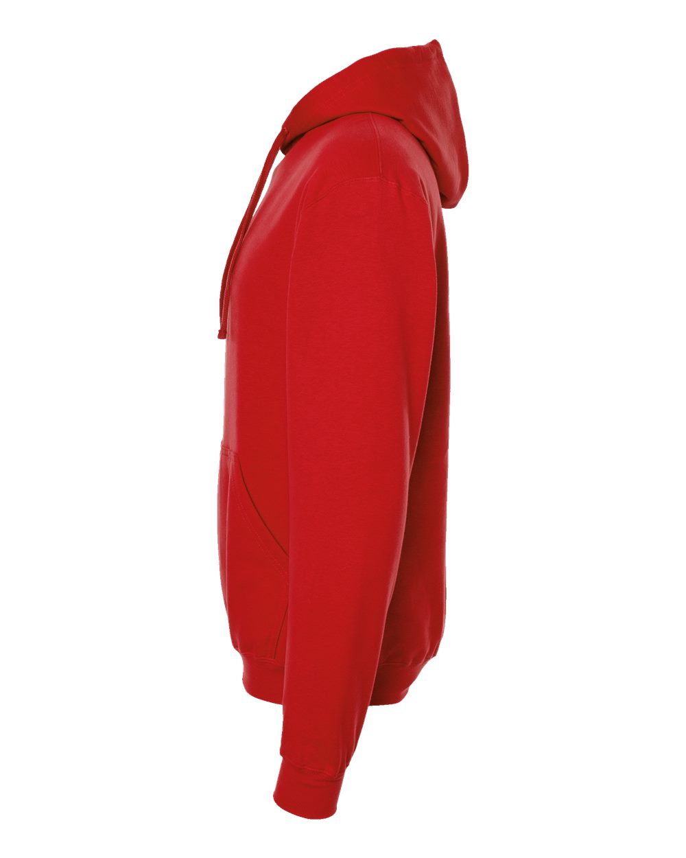 Unisex Fleece Hooded Sweatshirt - DirectSide - B31359132 - Red
