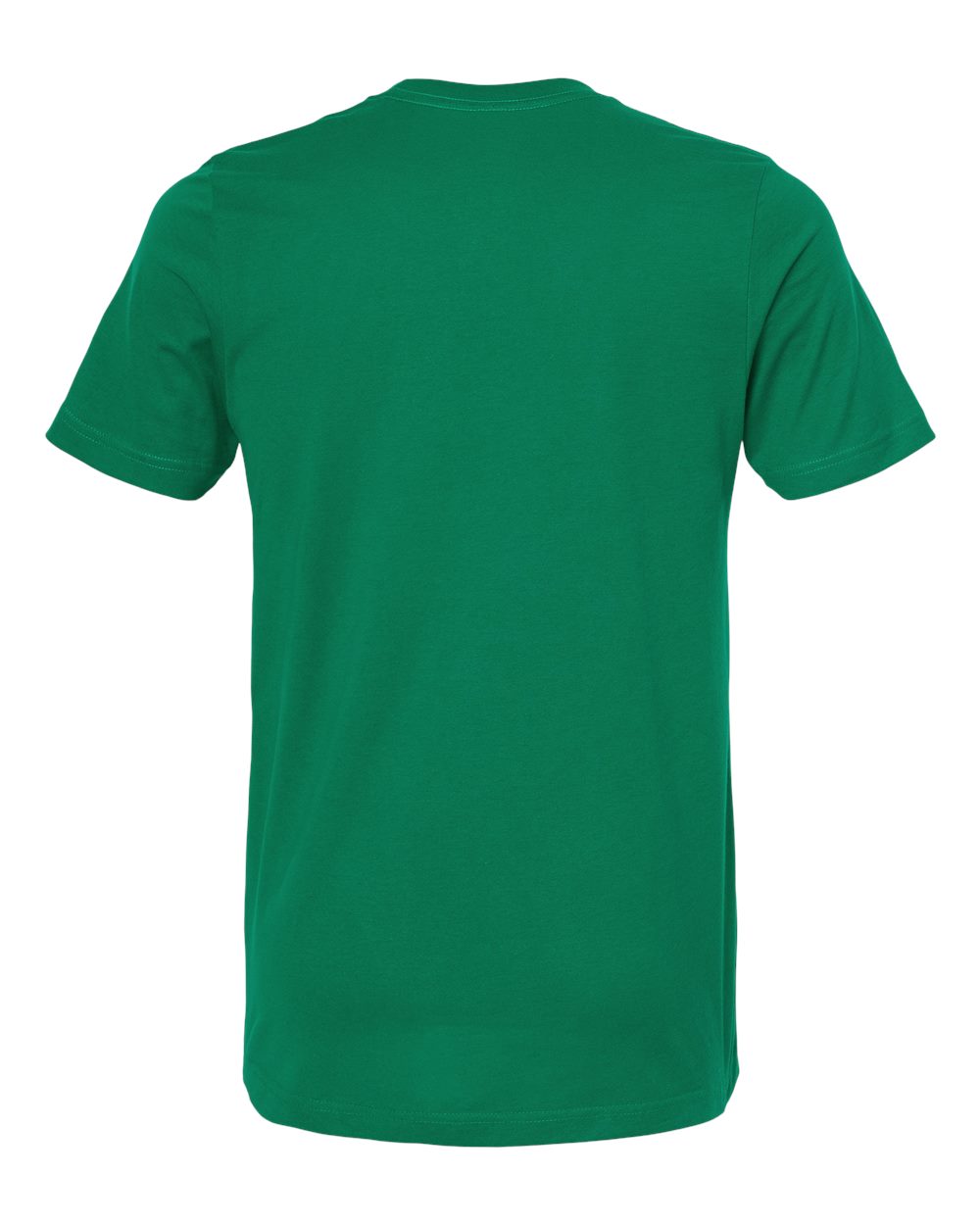 Combed Cotton T-Shirt - Back - B13659172 - Kelly