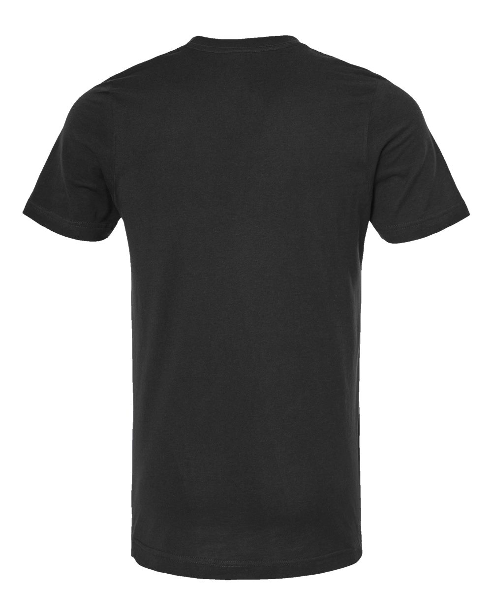 Combed Cotton T-Shirt - Back - B13659502 - Black