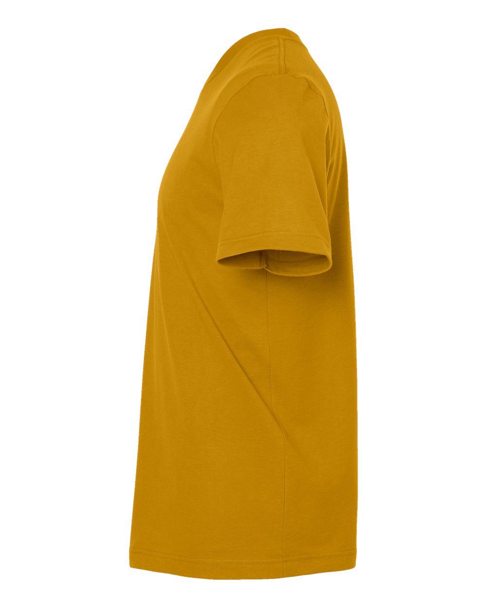 Combed Cotton T-Shirt - DirectSide - B13659152 - Mustard