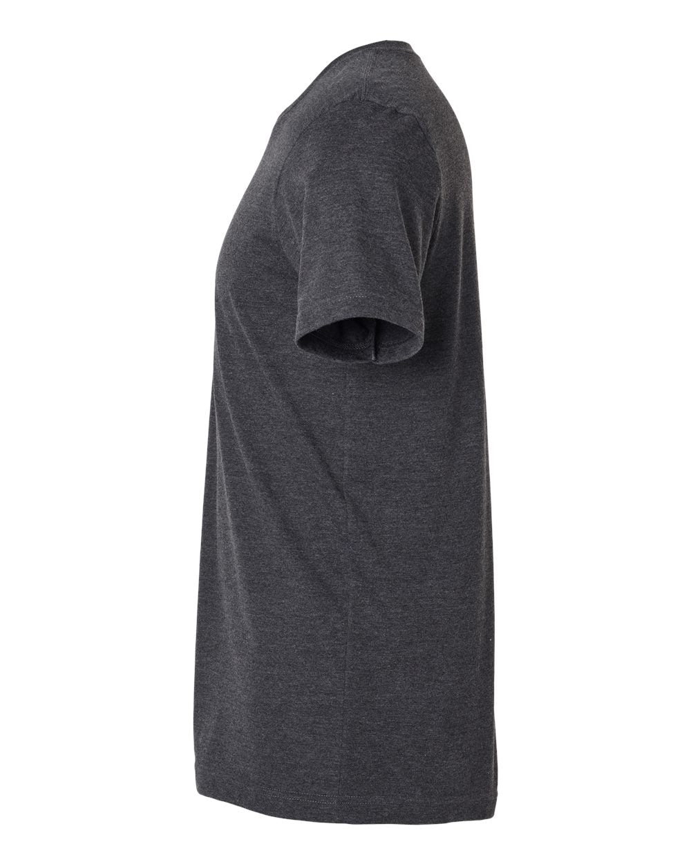 Combed CVC T-Shirt - DirectSide - B13759092 - Heather Dark Grey