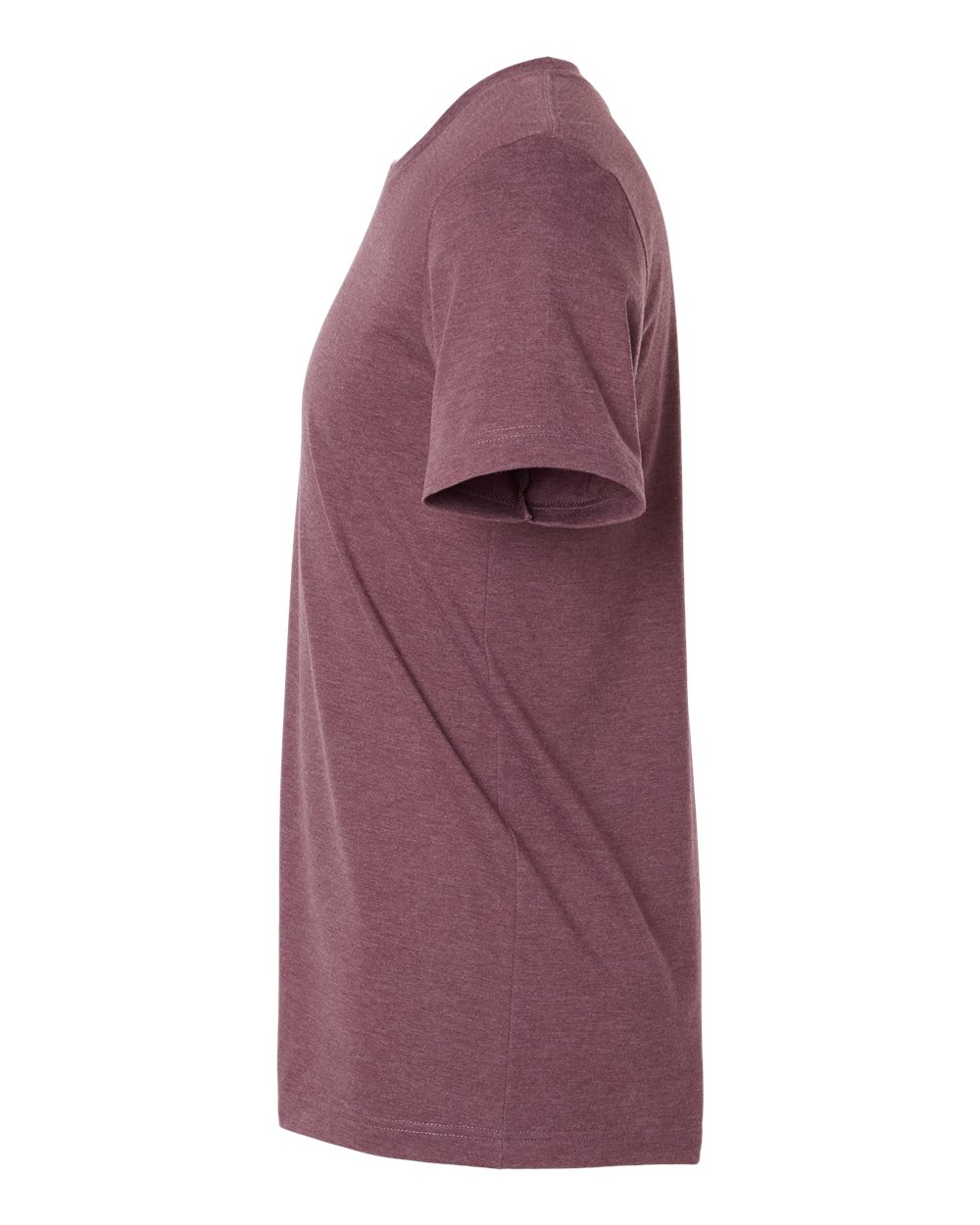 Combed CVC T-Shirt - DirectSide - B13759532 - Heather Maroon