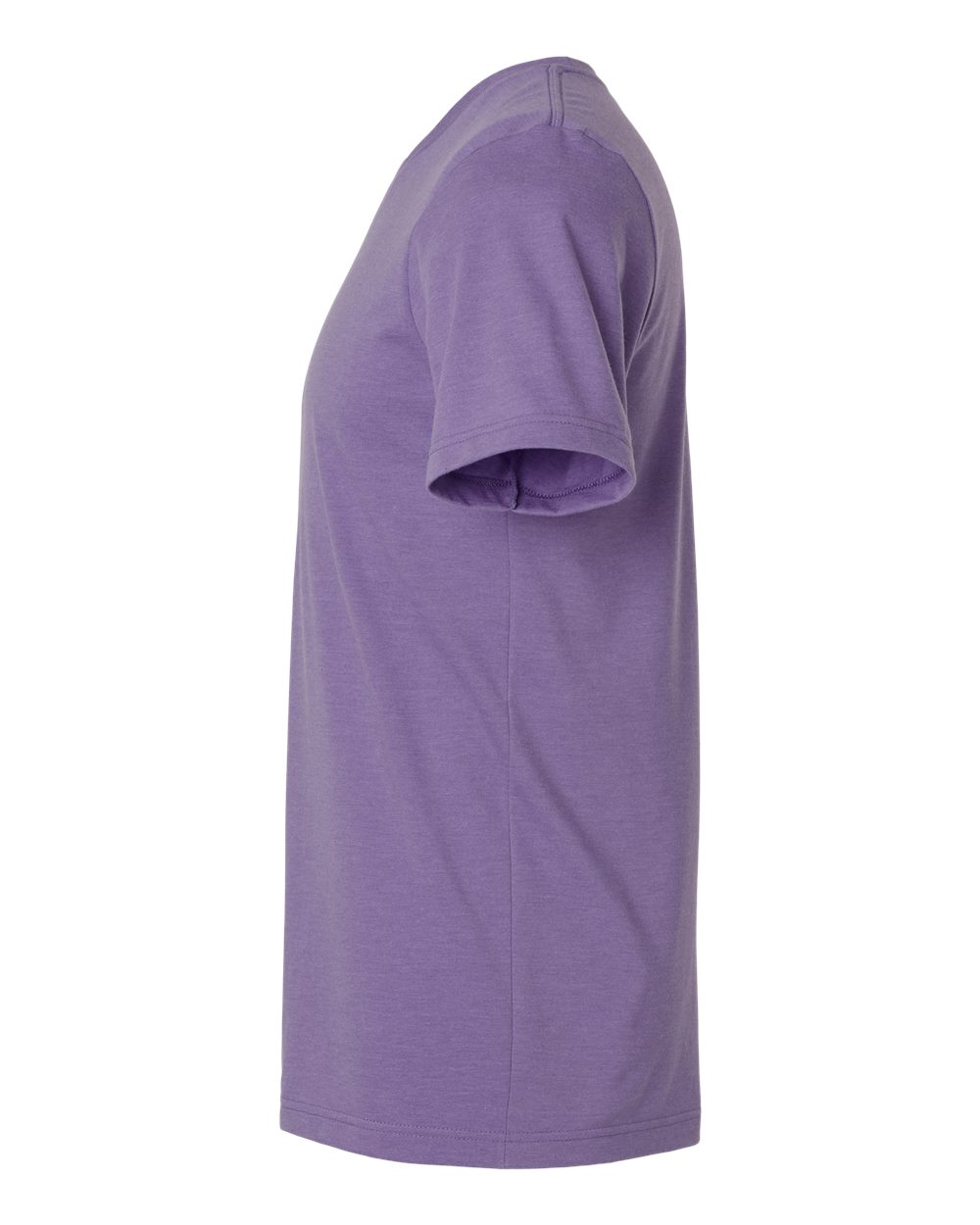 Combed CVC T-Shirt - DirectSide - B13759672 - Heather Deep Purple
