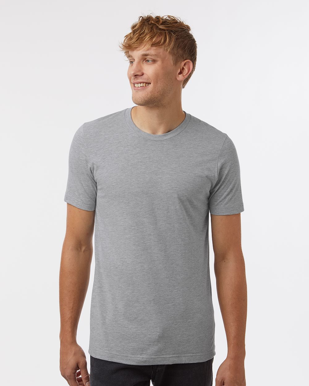 Combed CVC T-Shirt - styleImage