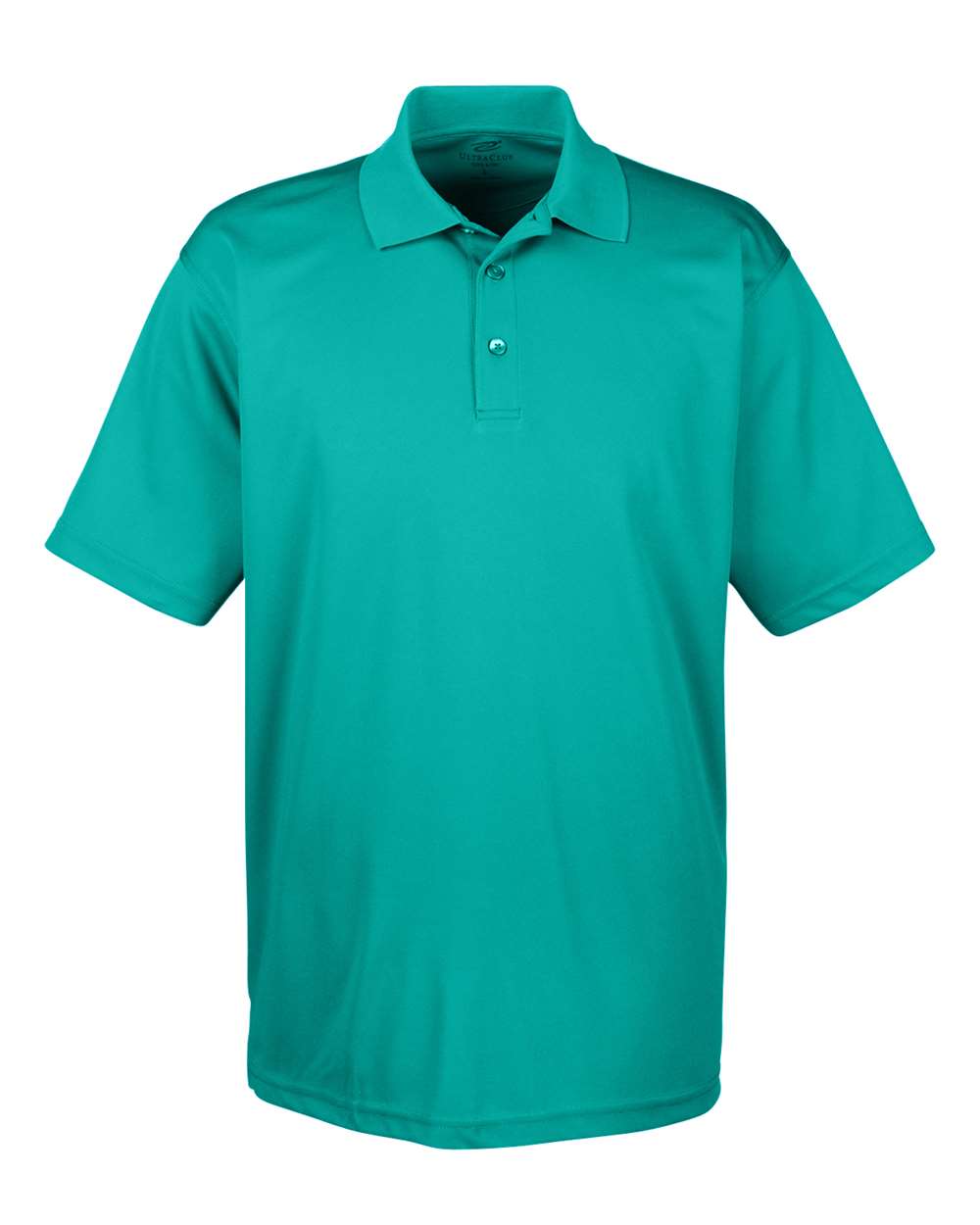 Men's Cool & Dry Mesh Piqué Polo - Front - B883E1194 - Jade