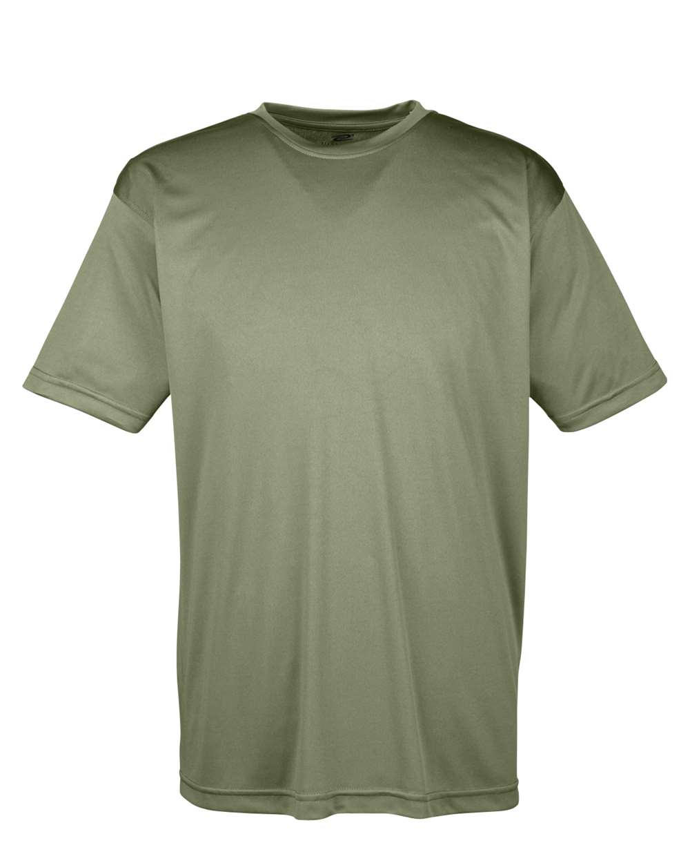 Men's Cool & Dry Sport Performance Interlock T-Shirt - Front - B907E1113 - Military Green