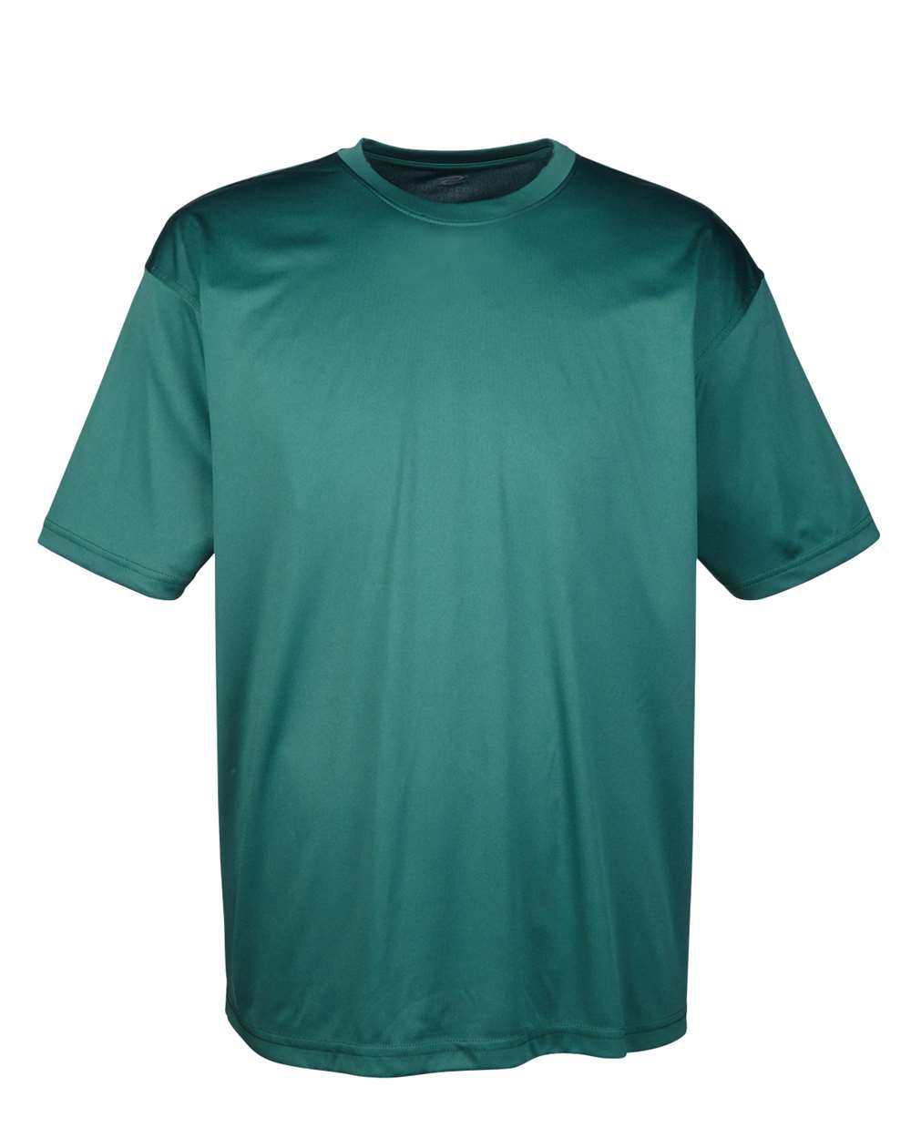 Men's Cool & Dry Sport Performance Interlock T-Shirt - Front - B907E1543 - Forest Green