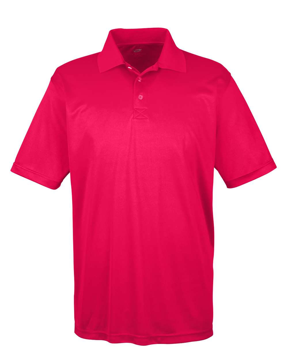 Men's Cool & Dry Sport Performance Interlock Polo - Front - B911E1703 - Red