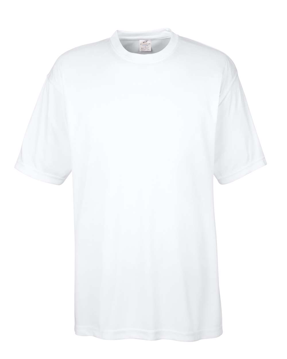 Men's Cool & Dry Basic Performance T-Shirt - Front - B932E1003 - White