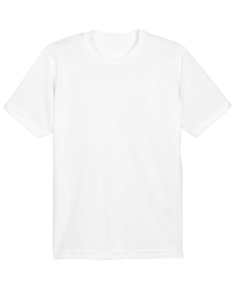 Youth Cool & Dry Basic Performance T-Shirt - Front - B934E1003 - White
