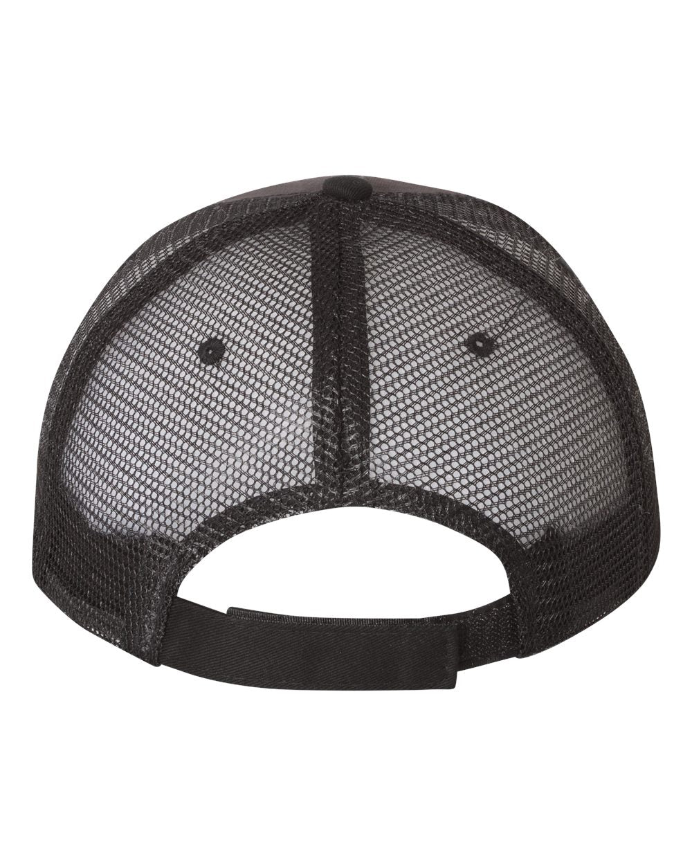 Sandwich Trucker Cap - Back - B66095130 - Charcoal/ Black