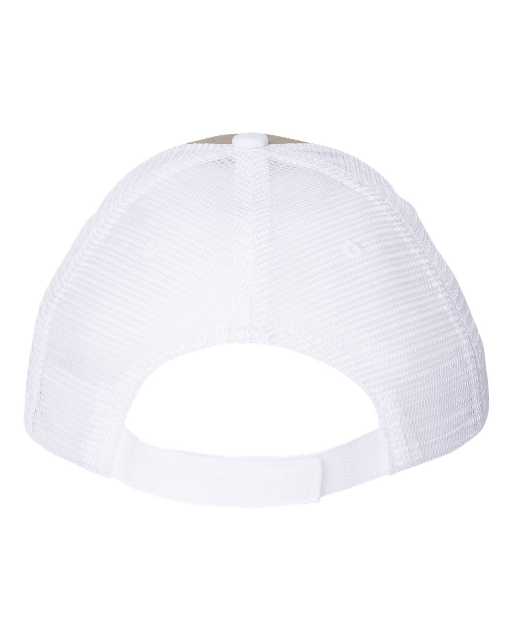 Sandwich Trucker Cap - Back - B66095430 - Khaki/ White