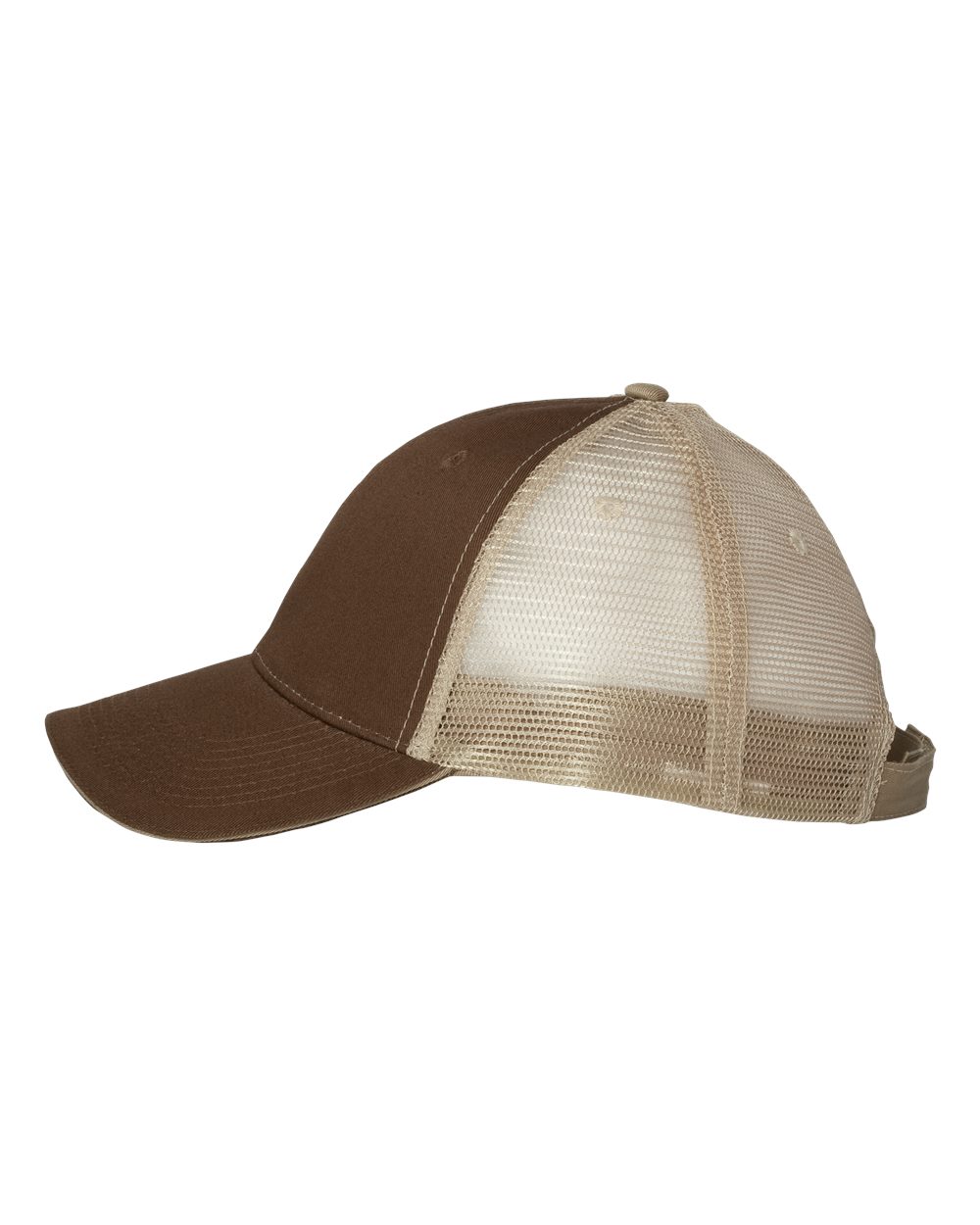 Sandwich Trucker Cap - DirectSide - B66095550 - Brown/ Khaki