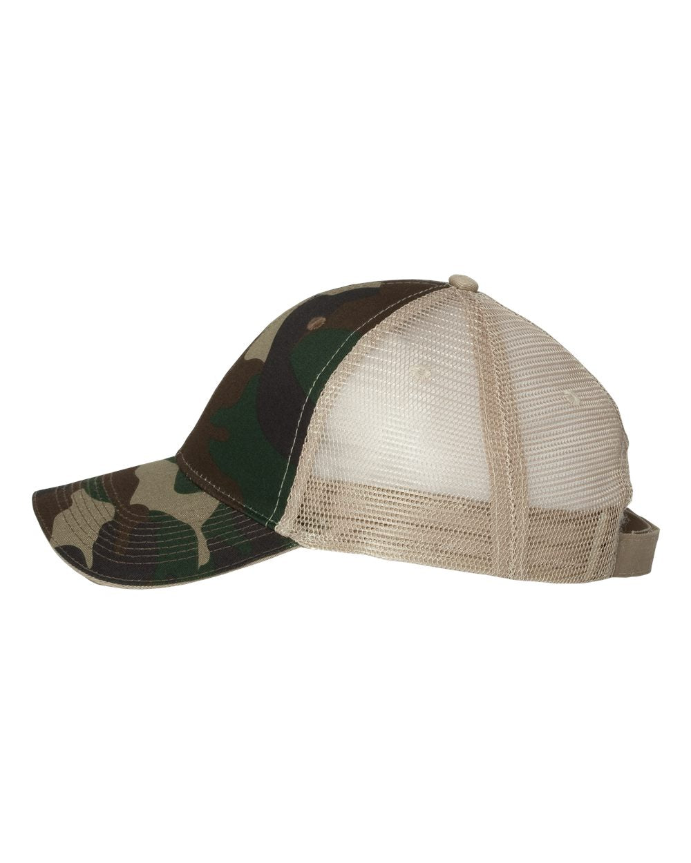 Sandwich Trucker Cap - DirectSide - B66095620 - Green Camo/ Tan