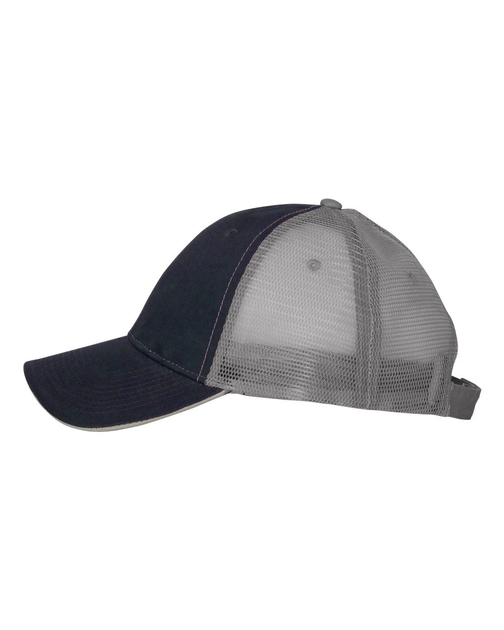Sandwich Trucker Cap - DirectSide - B66095640 - Navy/ Grey